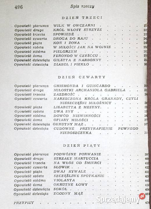 Dekameron Tom 12 Giovanni Boccaccio Chełm