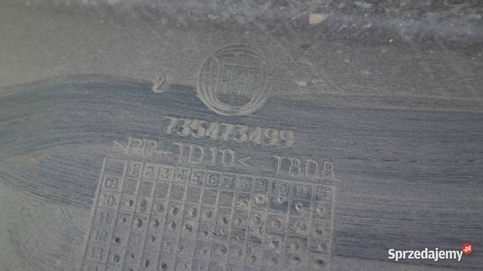 FIAT DOBLO II ZDERZAK TYL TYLNY PDC śląskie Ruda Śląska