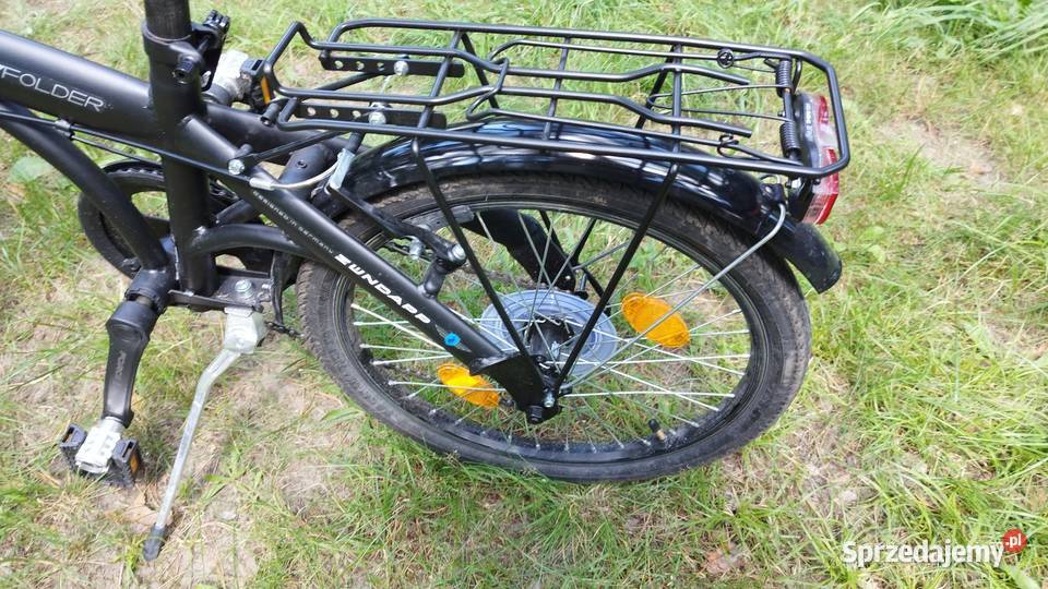 Niemiecki rower składak na gwarancji Sokolniki-Las
