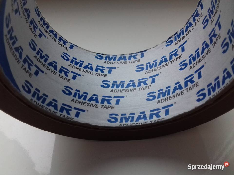 Taśmy 6rolek pakowe przylepne Smart brązowa