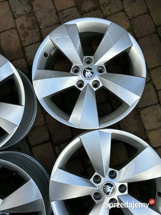 Alufelgi SKODA 17 5x112 Tczew sprzedam