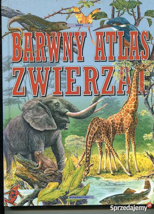 Barwny atlas zwierząt Pozostałe zachodniopomorskie sprzedam