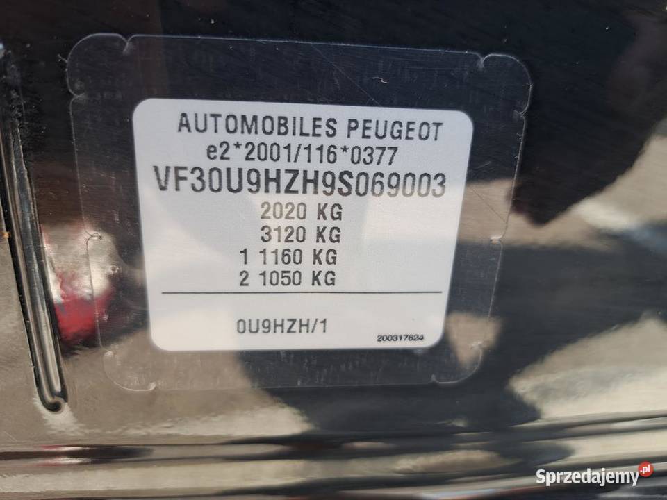 Peugeot 3008 16 HDI 2009 Warszawa sprzedam