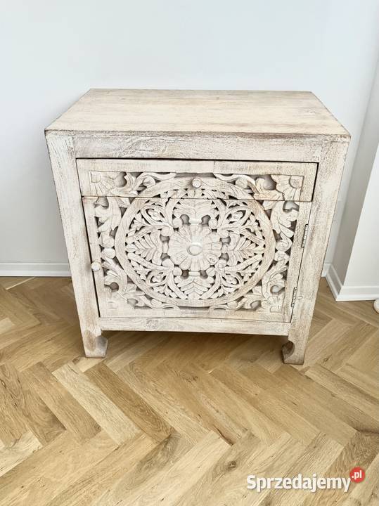 Szafka z drewna mango odbiór osobisty Warszawa