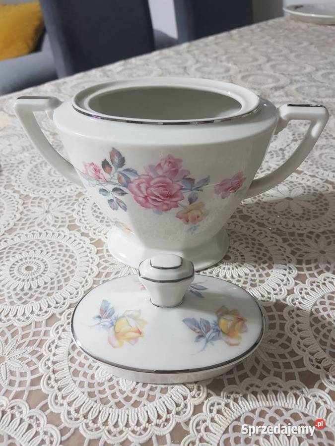 Cukiernica porcelana francuska Limoges wielkopolskie Wola Podłężna