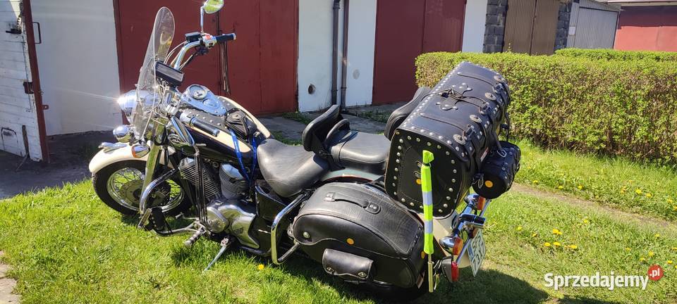 Honda Shadow 750 C2 Bogato ubrana 2003 śląskie Bielsko-Biała sprzedam