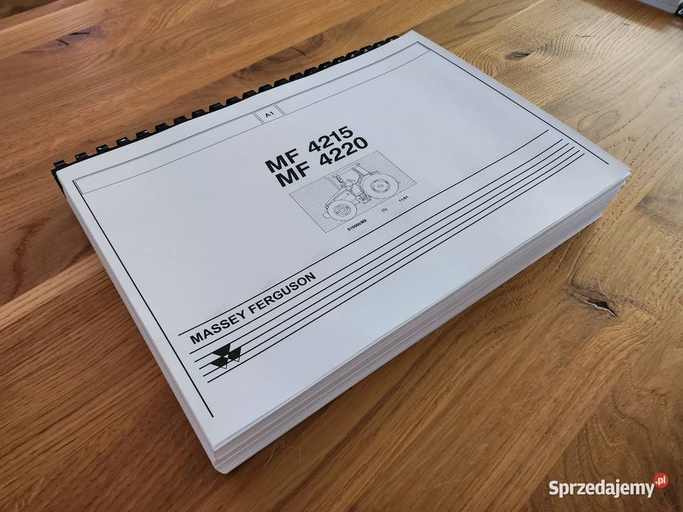 Massey Ferguson 4215 4220 katalog części Gdańsk