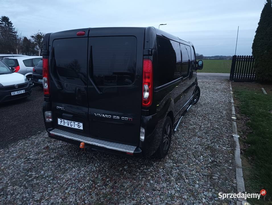 Vivaro Long 25CDTI brygadówka 6osobowy Poniatowa