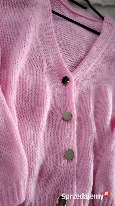 Sweter różowy Swetry i golfy Warszawa