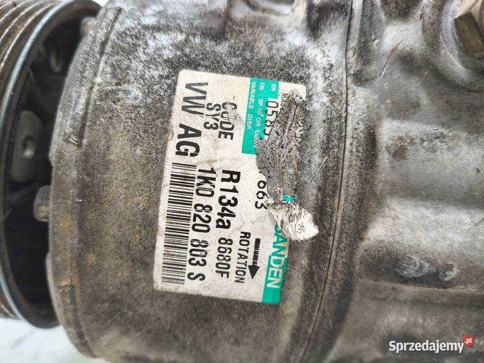 SPRĘŻARKA KLIMATYZACJI Audi A3 8P 20 TDI osobowe