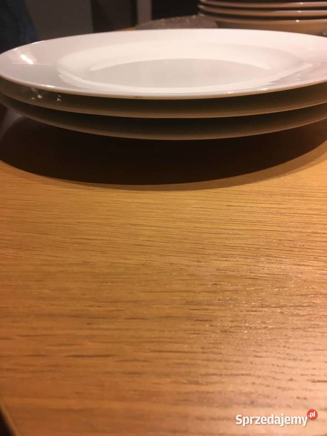 Lubiana biały talerz obiadowy