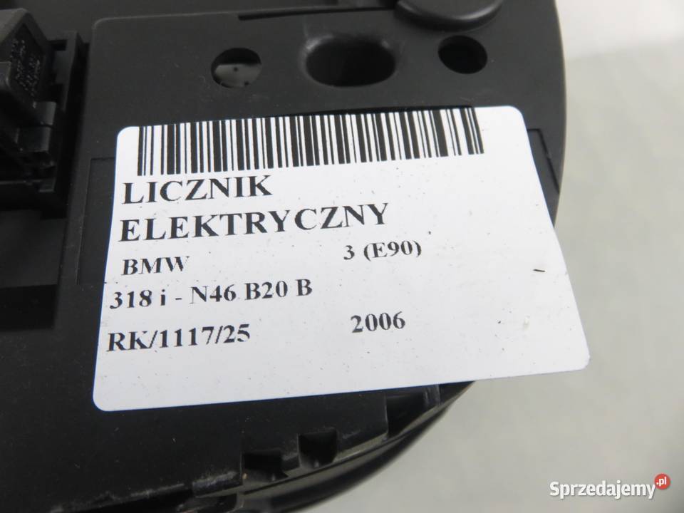 LICZNIK BMW 3 E90 318 i 129 N46 B20 B 102533051 sprzedam