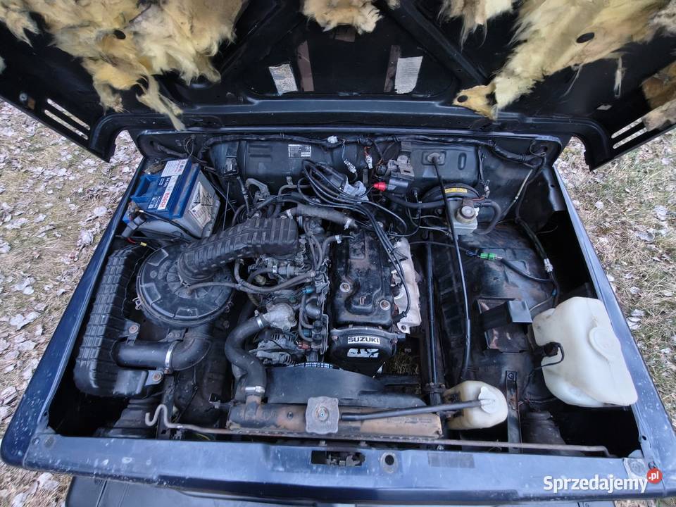 Suzuki samurai long 13 benzyna niebieski mazowieckie Przysucha