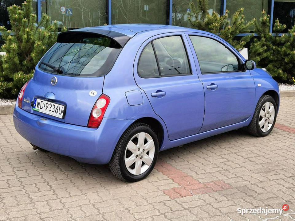 Nissan Micra 14 GWARANCJA serwisowany Rok produkcji 2002 mazowieckie Warszawa sprzedam