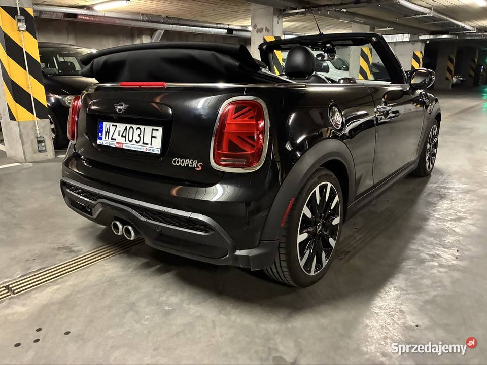 MINI Cooper S Cabrio 20 192 Automat DCT 2021 LED czarny Pruszków