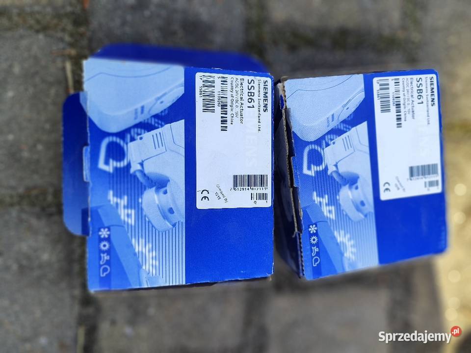 Siłownik zaworu elektromagnetyczny Siemens SSB61 łódzkie Łódź