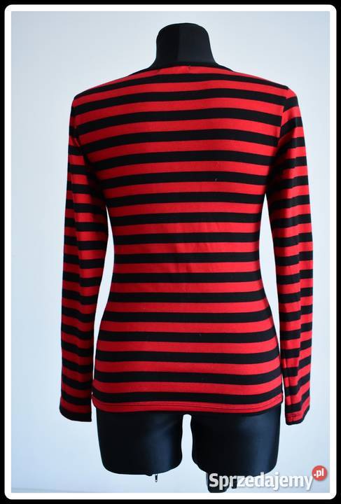 Moon Collection bluzka w paski czarno czerwone sprzedam