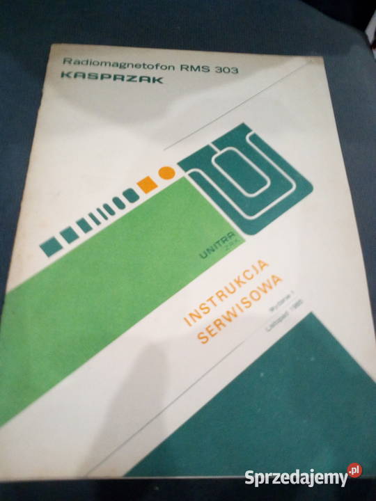 Instrukcja serwisowa Unitra RMS 303