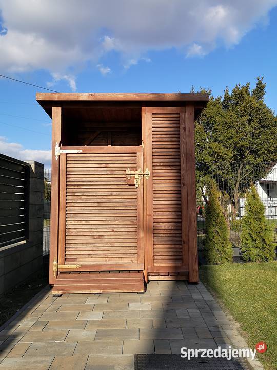 Zadaszenie koszesegregacja 165x087 dach prosty Kalety