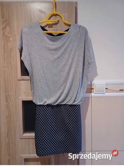 NOWA Szara sukienka damska Rozmiar 36(S) sprzedam