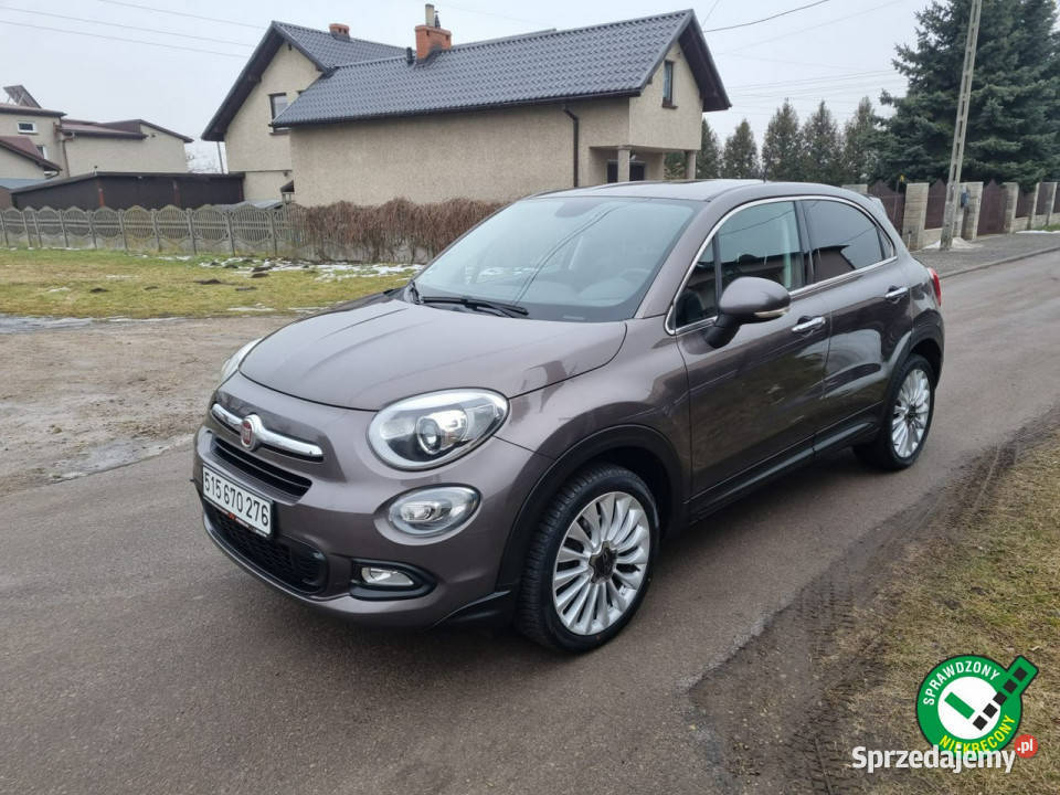 Fiat 500x 16 Benzyna Xenon Alu Navi Tempomat nawigacja Wojkowice Kościelne