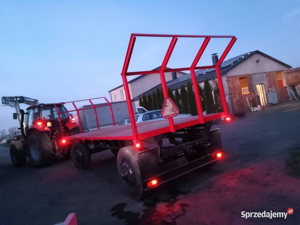 Przyczepa do bel słomy Autosan d 50 sprzedam