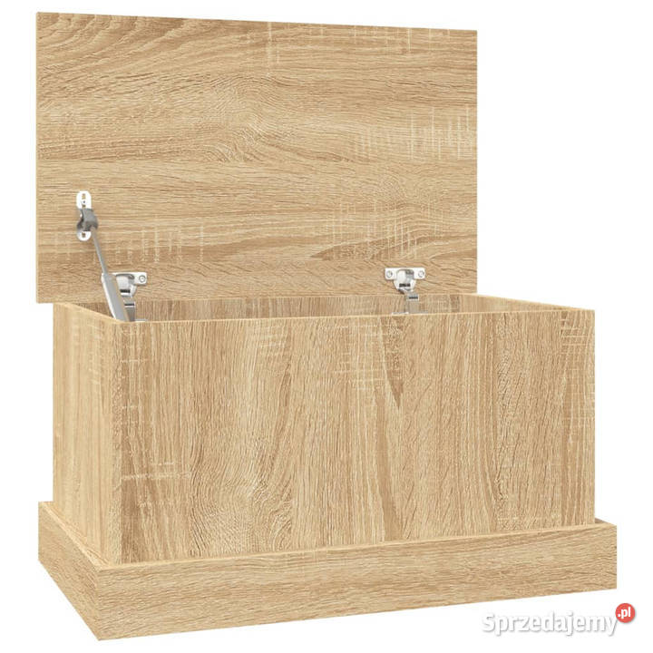 Skrzynia dąb sonoma 50x30x28 materiał Pozostałe mazowieckie Warszawa