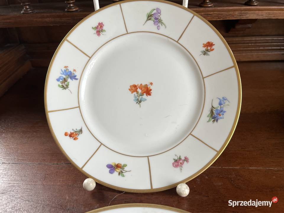 Talerzyk Syg KPM Kjobenhavns Porcellains Maleri Porcelana i szkło pomorskie Gdańsk