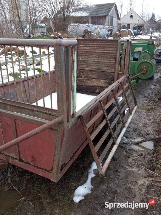 Dwukółka wózek dwukołówka przyczepa świętokrzyskie Kaczkowice