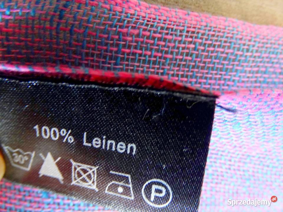Szal Lniany 100 Len Duży Pastelowe Kolory podlaskie Łomża