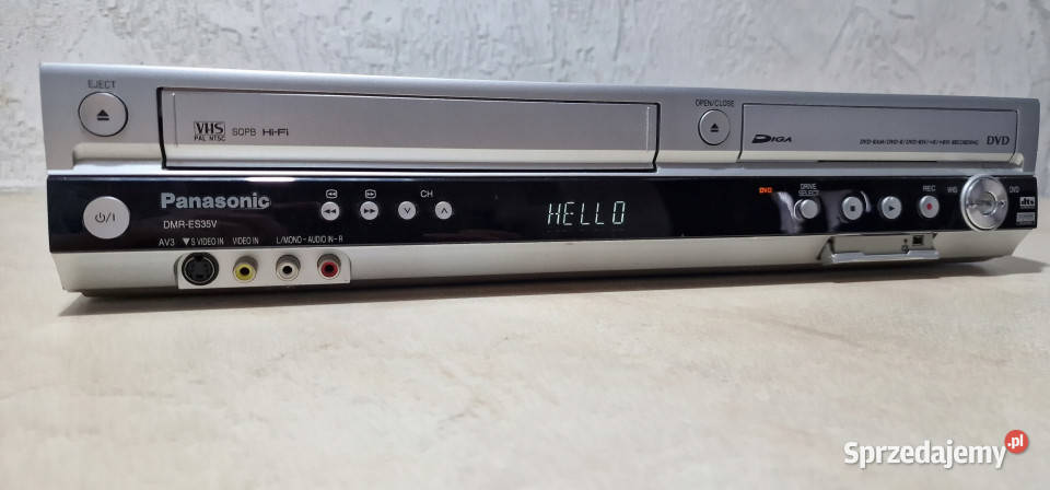 Panasonic DVD recorder nagrywarka DRM ES 35 V Panasonic Międzychód