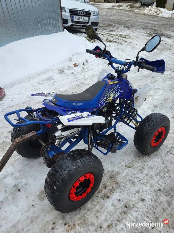 Quad 125cc Speedy Nitro Przyczepka Bobowa