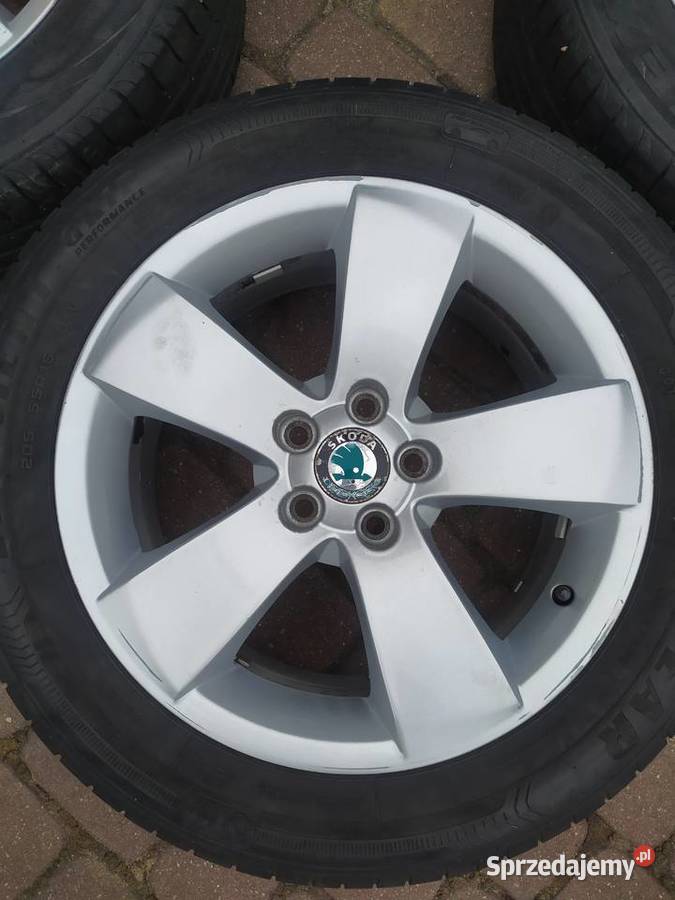 Alufelgi 16 skoda podlaskie Jedwabne