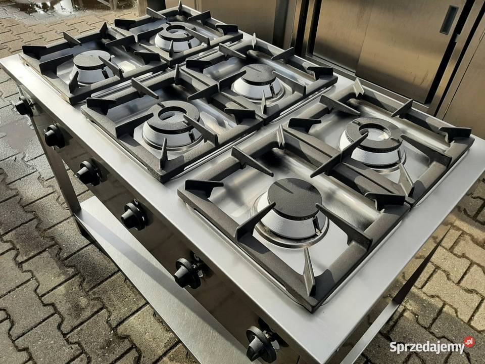 KUCHNIA GAZOWA 6 PALNIKOWA KROMET 36 KW M1926N Gastronomia Nowe Skalmierzyce