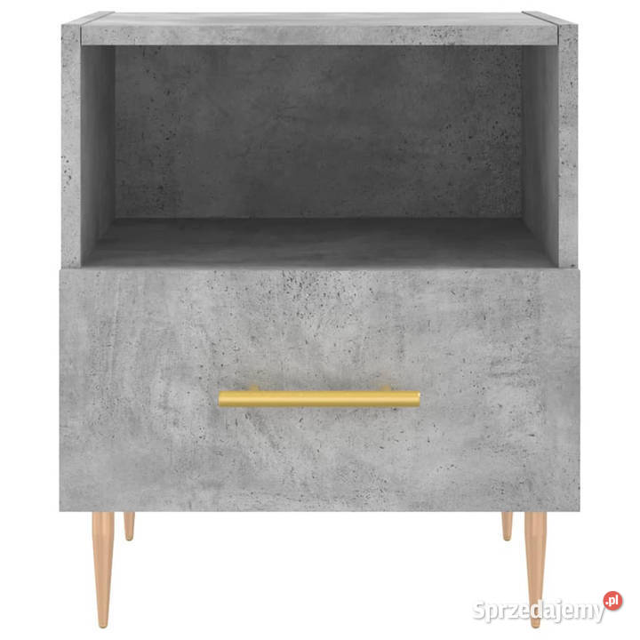 Szafka nocna szarość betonu 40x35x475 WM827412 Warszawa