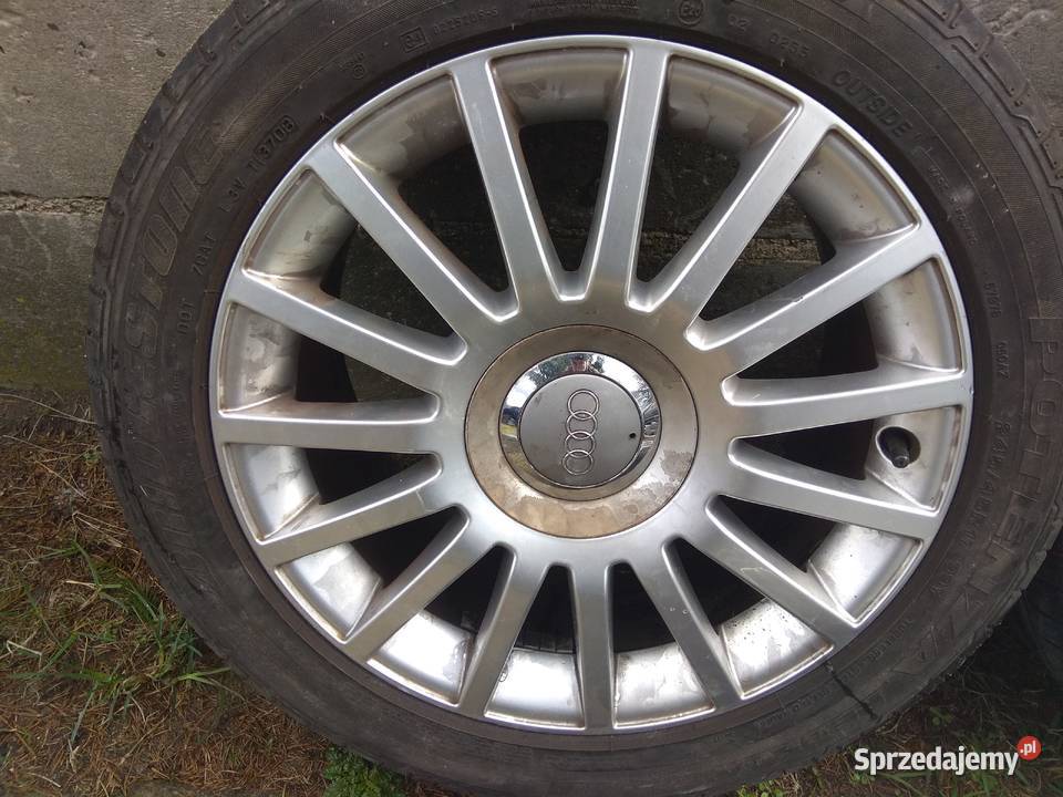 Koła aluminiowe Audi 17 letnie opony 8Jx17H2 aluminiowe Radom sprzedam