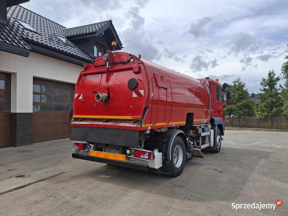 MAN TGS 18320 Zamiatarka Bucher Optifant 70 2 sprzedam