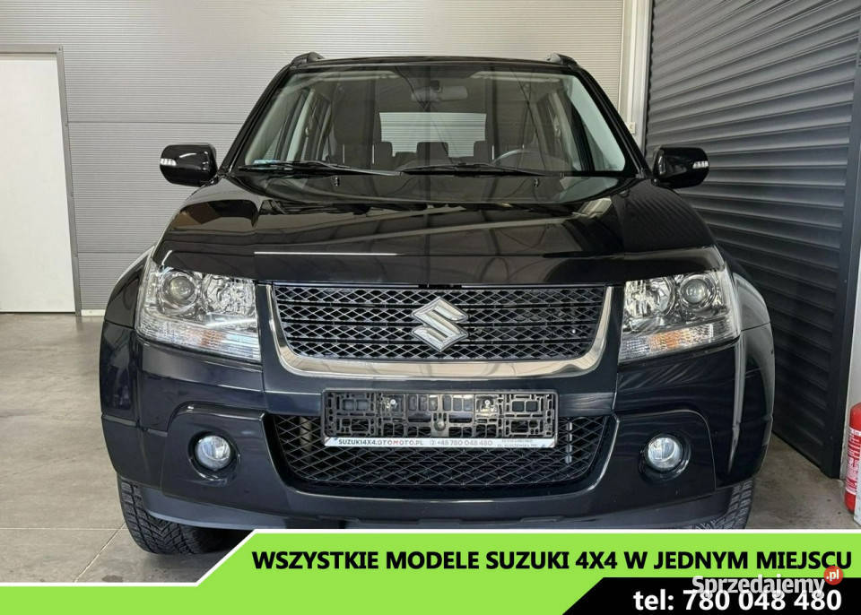Suzuki Grand Vitara 24 salon zero korozji stan czarny Chechło