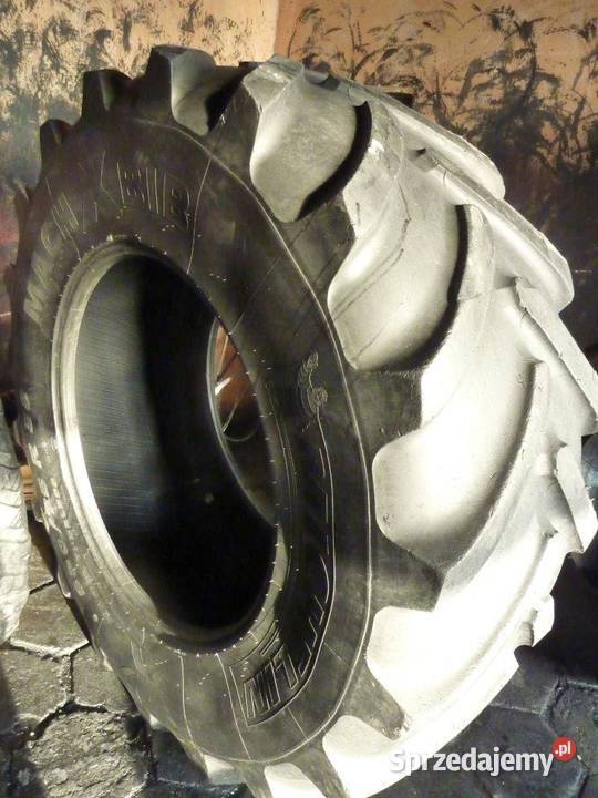 2x Opona używana rolnicza 65075R38 MICHELIN 1500 podlaskie sprzedam