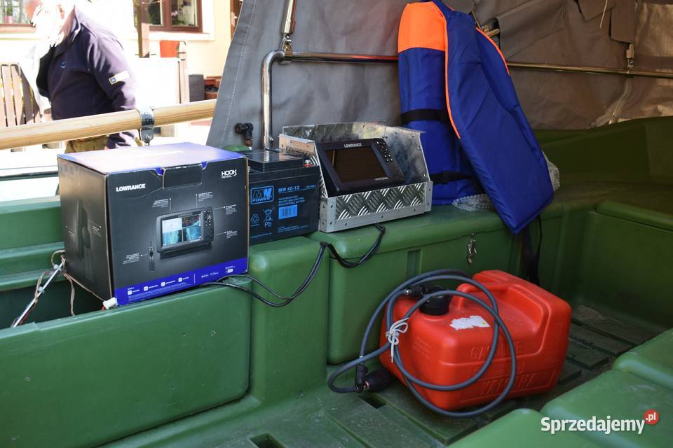 Łódka Kontra 350 Yamaha 99 4 sów Lowrance hook Zamość