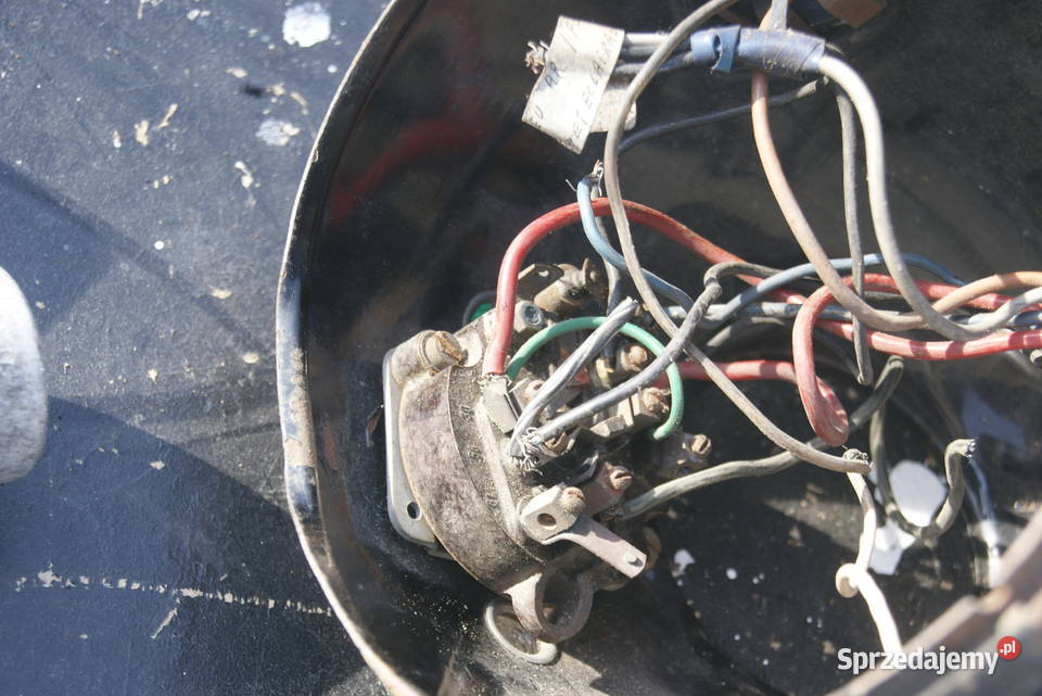 DKW RT 350 LAMPA STACYJKA INSTALACJA CEWKI DKW