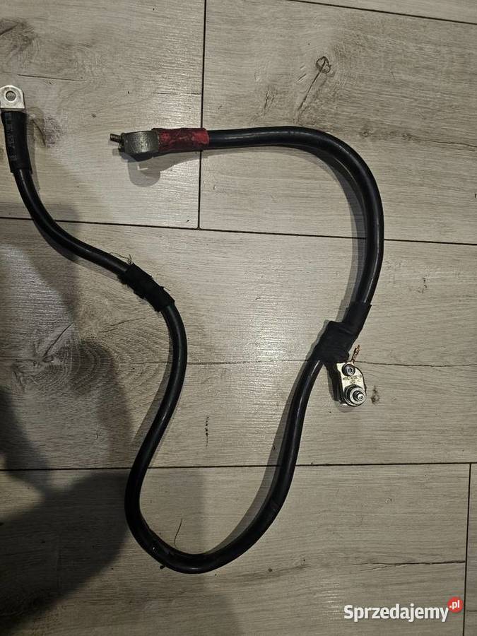 Przewód plusowy akumulatora klema Audi A6 C6 Układ elektryczny silnika Olsztyn sprzedam