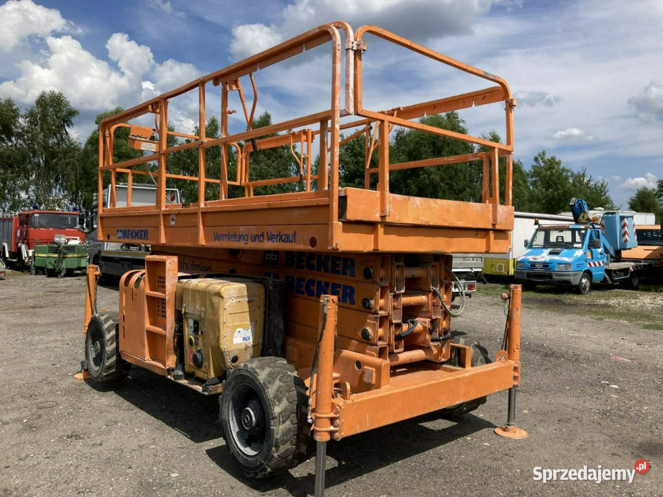 Inna inny Podnośnik nożycowy Haulotte H15SDX 4x4 nieuszkodzony Samochody dostawcze Syców