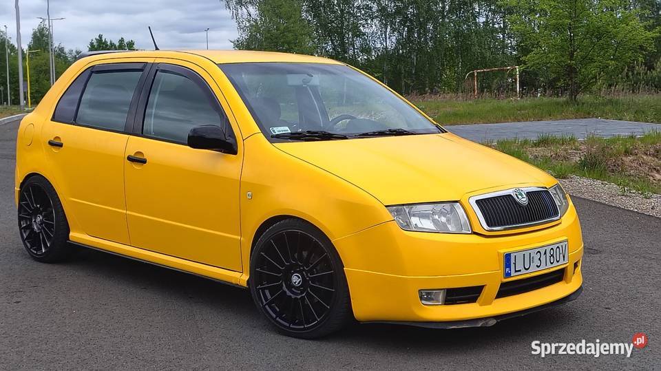 Skoda Fabia w pakiecie RS Jedyna taka benzyna Wólka Rokicka
