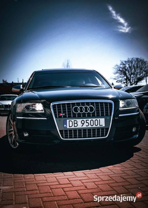 AUDI S8 D3 52 V10 CARBON MILTEK BOSE garażowany dolnośląskie Wałbrzych
