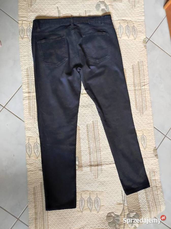 spodnie PullBear bawełniane elastyczne slim fit