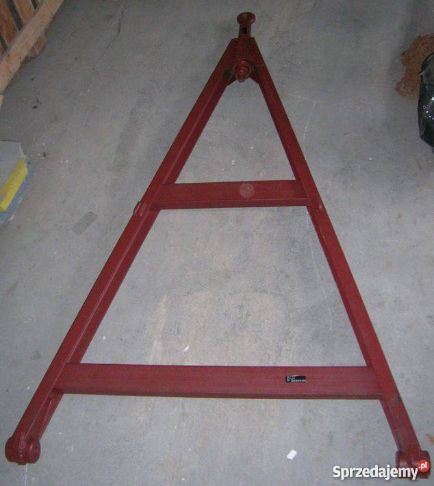 Dyszel o wymiarach W1200 Z1400 L2300 Fi30X100 Brzozówka