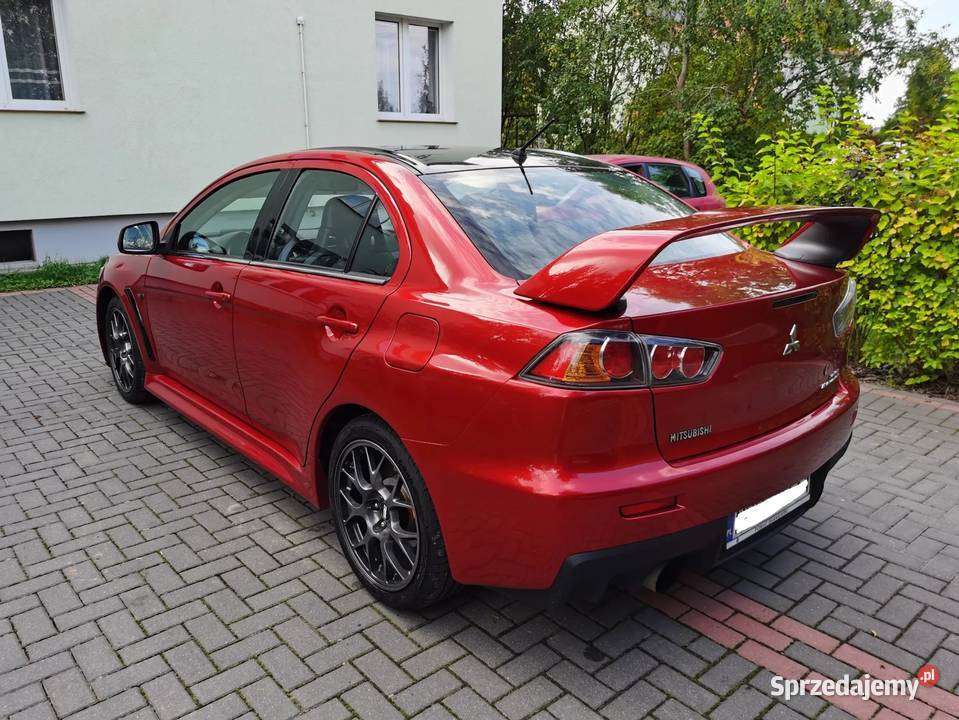 Lancer Evo X w stanie kolekcjonerskim Braniewo
