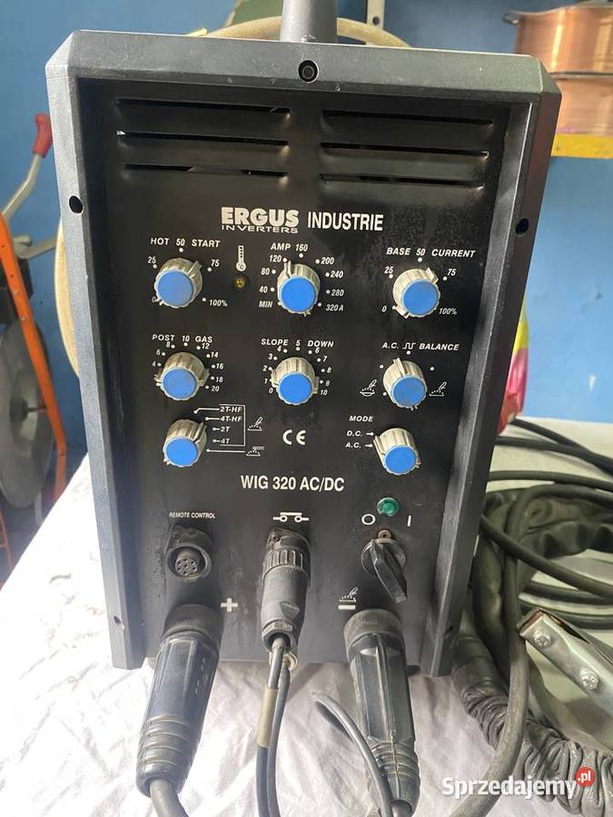 Tig ergus WIG 320 acdc 2007 Biznes i Przemysł Głowno sprzedam