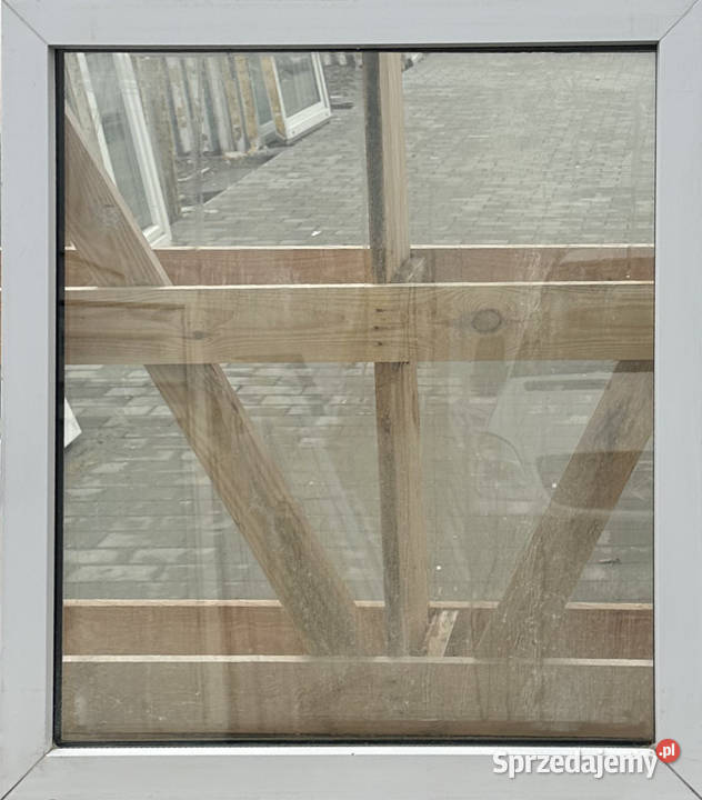 OKNA KacprzaK Witryna 88X100 FIX Używany PCV Lublin